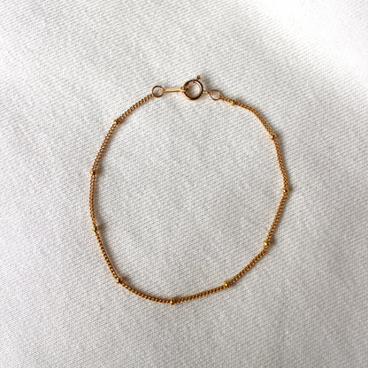 SATELLITE BRACELET - Yellow Gold (Sample)