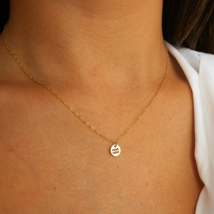 STAR SIGN PENDANT NECKLACE - Yellow Gold (Discontinued)