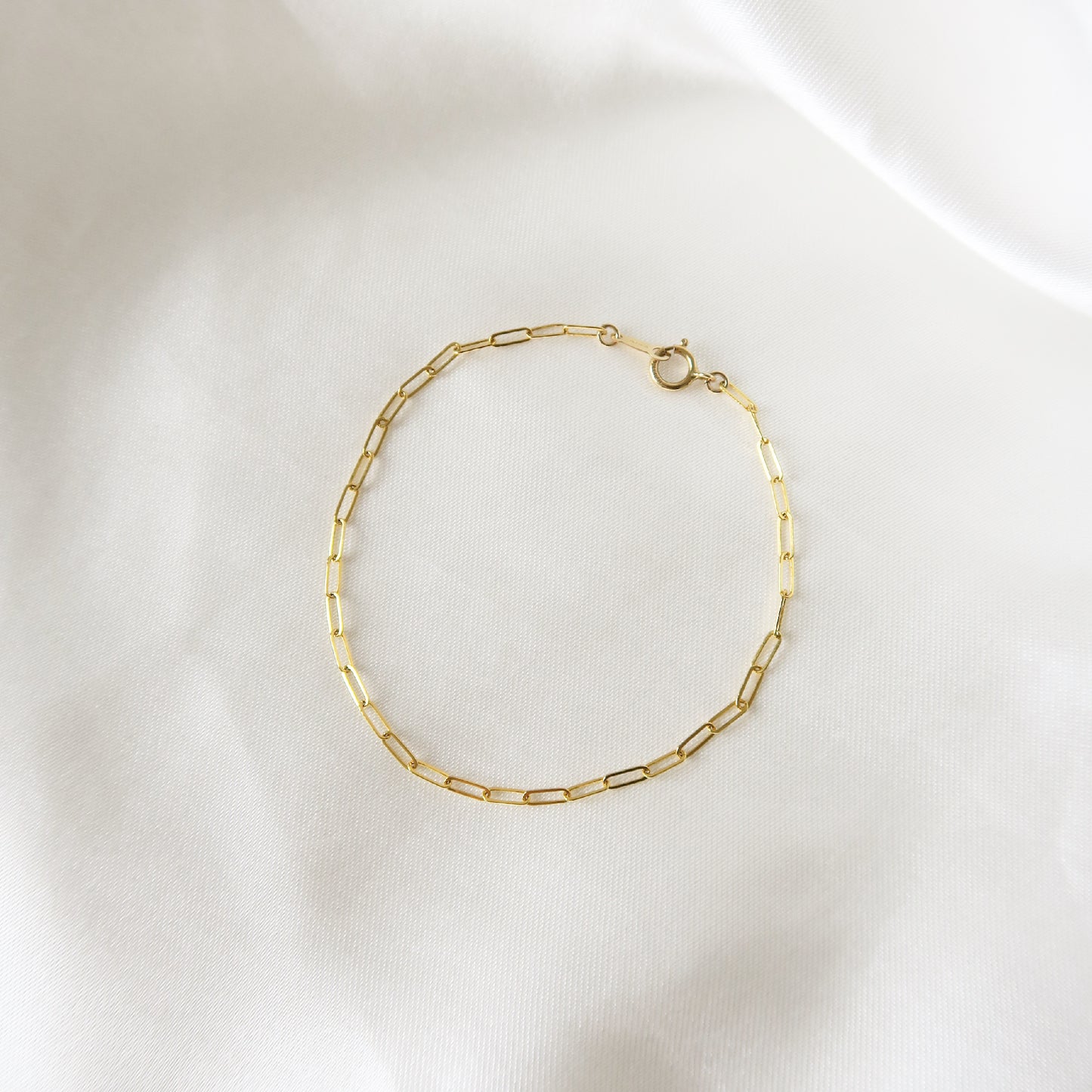 CABLE BRACELET - Yellow Gold & Silver